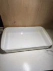 Vintage Pyrex 232 Opal White Milk Glass Oblong Baking Dish 2 Quart Casserole