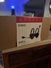 SYNCO XTALK X5 Wireless Intercom Headset System 2.4GHz Full Duplex Set of 5