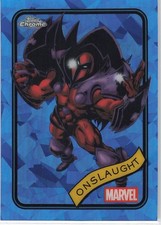 2025 Topps Chrome Sapphire Edition Marvel #68 Onslaught