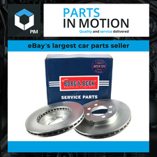 2x Brake Discs Pair Vented fits MG MAESTRO TURBO 2.0 Front 84 to 90 240mm Set