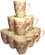 Discontinued CHURCHILL chintz PINK PEONY 4" HANDLED MUG -ENGLAND- MINT- 1 of 10