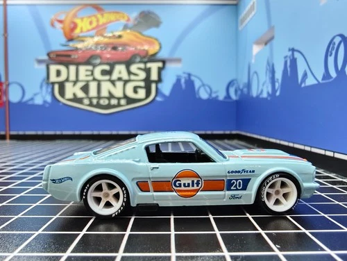 HOT WHEELS PROTO FACTORY TEST RUN #93 Gulf '65 Mustang 2+2 Fastback - RR.M344