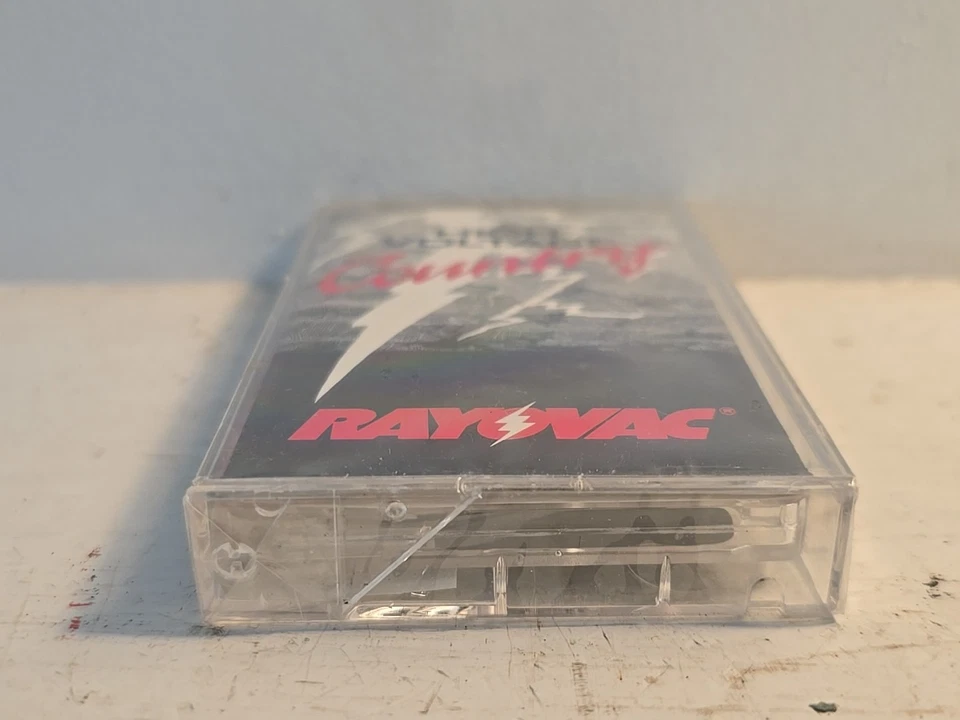 New Rayovac High Voltage Country Music Cassette Tape 1992 Waylon, Raye, Skaggs + - Image 3 of 4