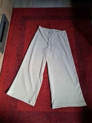 HOSE WIDELEG PULL&BEAR GR.L CRINKE