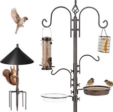 Bird Feeders Bird Feeding Station Kit Bird Feeding Pole Wild Bird Feeder Hanging