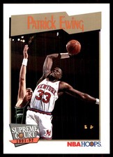 Patrick Ewing 1991-92 Hoops #483 Knicks NBA READ FREE SHIPPING AutographDen