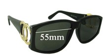 SFx Replacement Sunglass Lenses fits Chanel 807 - 55mm Wide