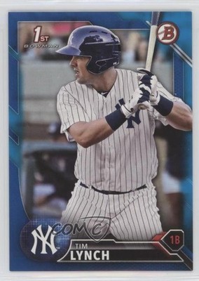 2016 Bowman Draft Draft Picks Blue 24/150 Tim Lynch #BD-102 0w7