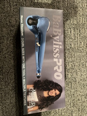 Nano Titanium Professional Curl Machine, Miracurl 3 in 1 Tool - NEW