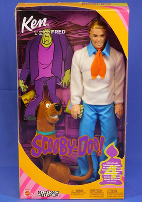 SCOOBY-DOO KEN AS FRED BARBIE DOLL 2002 SEALED MATTEL