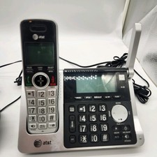 AT T TL92420 DECT 6.0 Single-Line Cordless Phone System w/ Power Supply