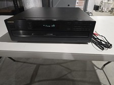 ONKYO DX-C380 6 Disc Carousel CD Changer Player Tested Working No Remote Used
