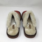 ARIAT Womens Jackie Square Toe Wool Blend Slippers Plush Collar Sunset Size 8 — photo 4