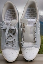 80s Sneakers Skater Tennis Shoes Vtg Women's Club Gray US 7.5