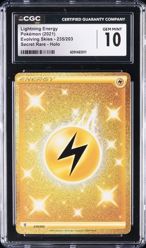 Lightning Energy graded CGC 10 for sale on eBay