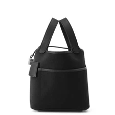 HERMES Picotin Lock Cargo Size PM Towar Goeran/Swift Leather Black