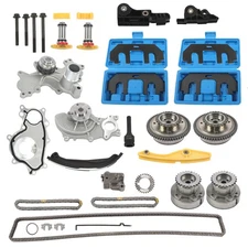 Timing Chain Kit Water Pump 4 Bolt Tool VVT For Ford F-150 2011 2012-2015 2016