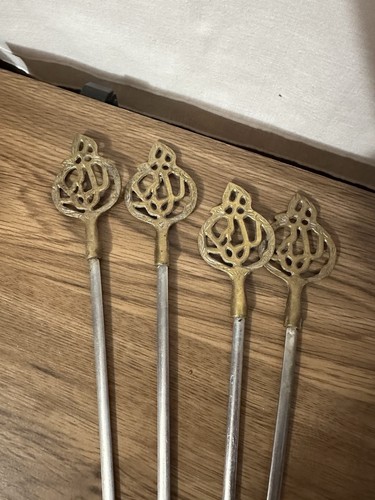Meat Skewers, 6… Vintage - Picture 2 of 6