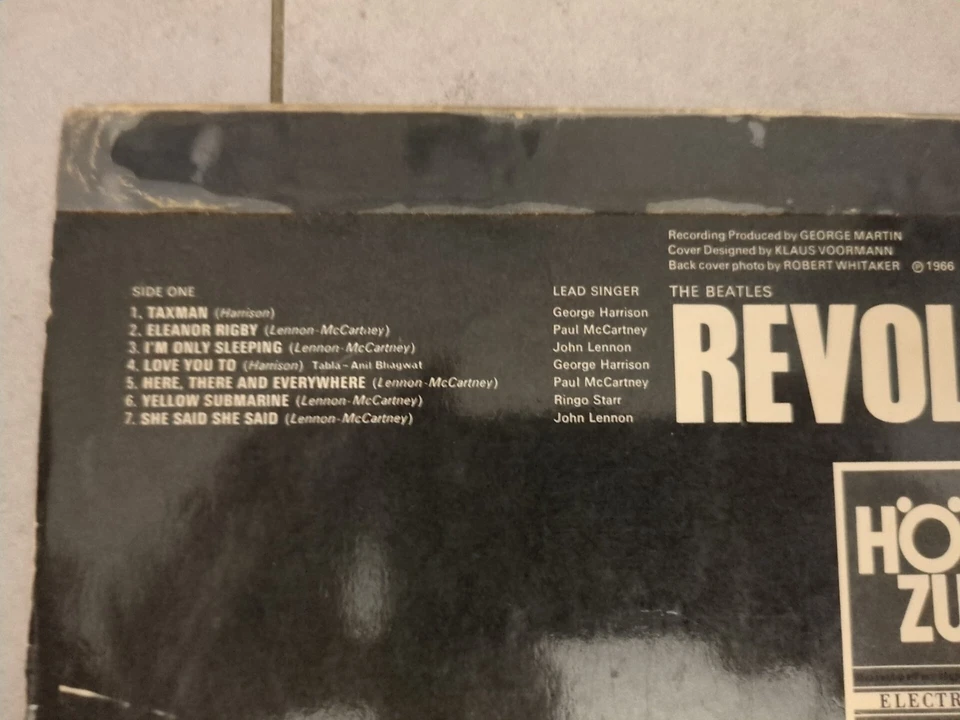 The Beatles  Revolver  Vinyl LP Schallplatte  GER  1966  SHZE 186  Hörzu  VG/G - Bild 3 von 4