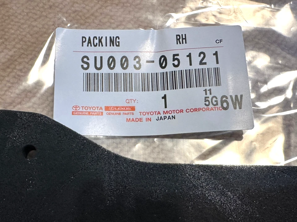 Scion Genuine FR-S Toyota 86 Subaru BRZ Tail Light Lamp Gasket Pair OEM JDM - Image 2 of 4