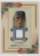 2006 Topps Allen & Ginter's Framed Mini Relics Clint Barmes #AGR-CBA 1l1g