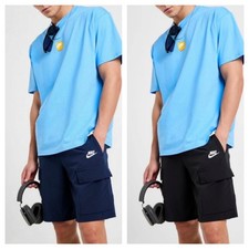 Nike Mens Cargo Shorts  Activewear Swim Sports Black Grey Navy