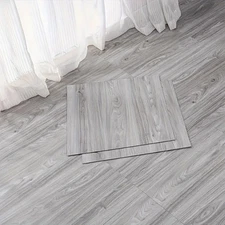 66PCS Gray 12"*12" Peel & Stick Luxury Wood Vinyl Plank Flooring,Self Adhesive