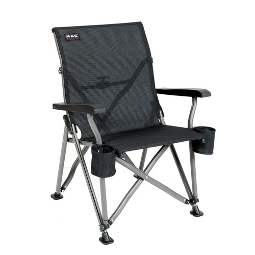 Mac Sports strapazierfähiger faltbarer tragbarer Campingstuhl, Aluminium, 375 Pfund Kapazität NEU - Bild 1 von 5