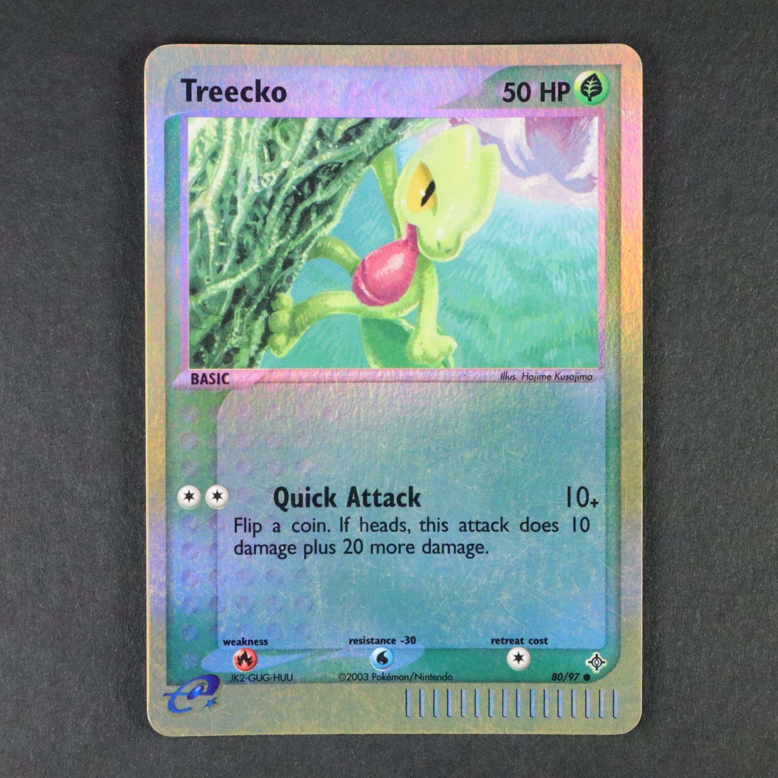2003 Pokemon EX Dragon Treecko Reverse Holo 80/97  NM-MINT