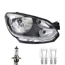Scheinwerfer rechts Chrom H4/W21/5W für VW UP 121 122 BL1 BL2 inkl. Osram Lampen
