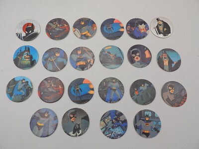 Pogs Animaux - Série Collection De Disques Jouets Miniatures D'occasion
