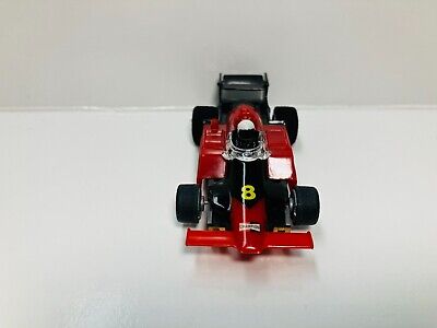 TYCO F1 Red/Black #8 F1 Slot car NEW & CASE 440 Magnum TYCO F1 Red/Black #8 F1 Slot car NEW & CASE 440 Magnum