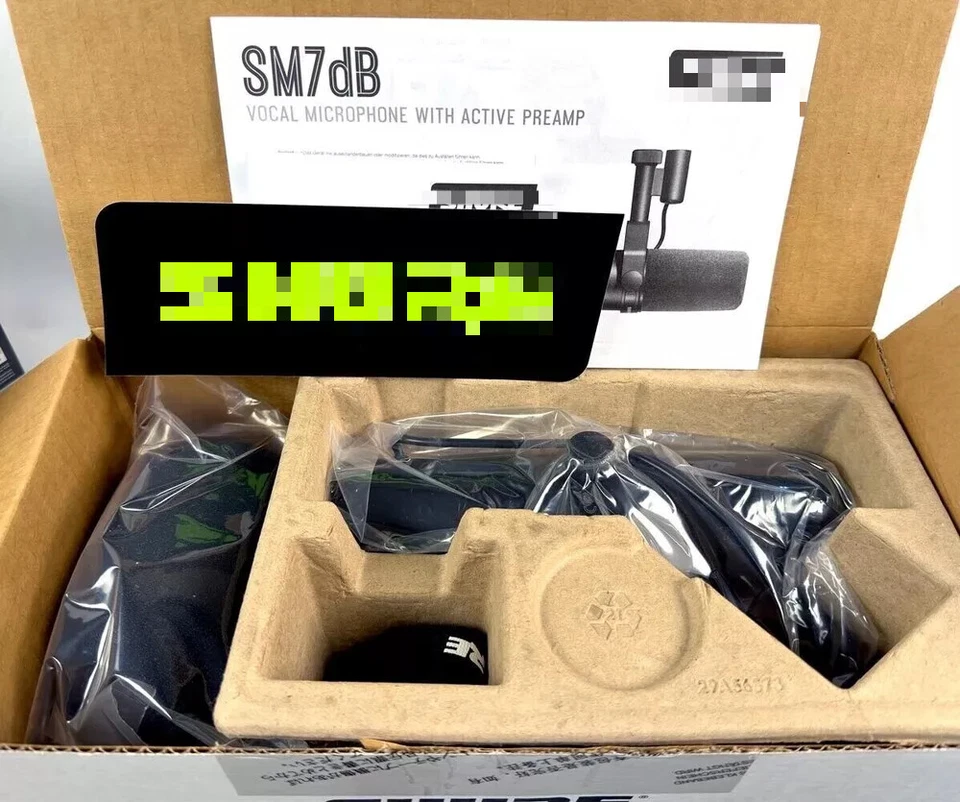 SM7dB Dynamic Microphone Built In Preamp Streaming Podcast Recording NEW - Image 4 of 4