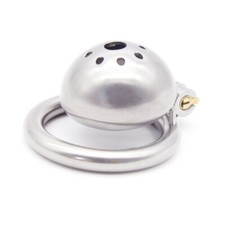 Men's Stainless Steel Metal Chastity Cage Locks Rings Chastity Device Restrain