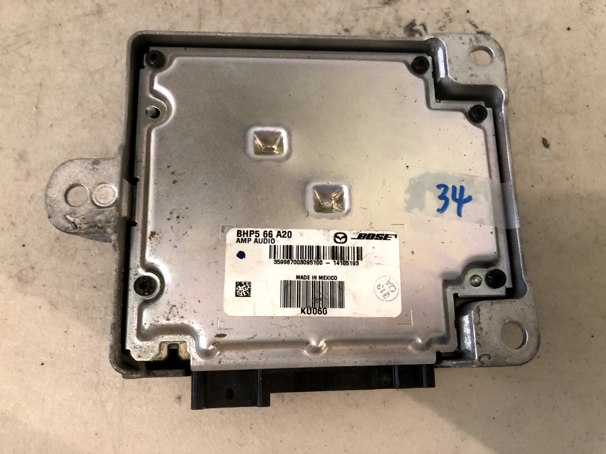 2014-2018 Mazda 3 Bose Audio Amplifier OEM BHP566A20 | eBay