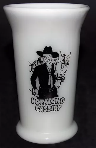 Hazel Atlas / Samco Hopalong Cassidy Lunch Milk Tumbler