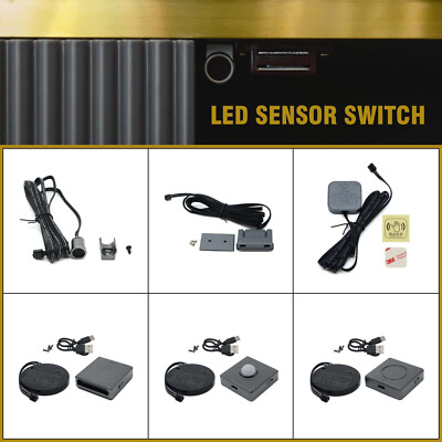 LED Zentralsteuerung Tür/Handwelle/Touch/PIR Sensor Schalter für Schrank/Garderobe