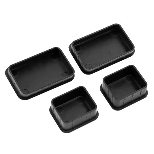 4x Black Front Axle Plug Crash Bar End Cover for Ford Bronco Accessories 2021-23 - Picture 6 of 9