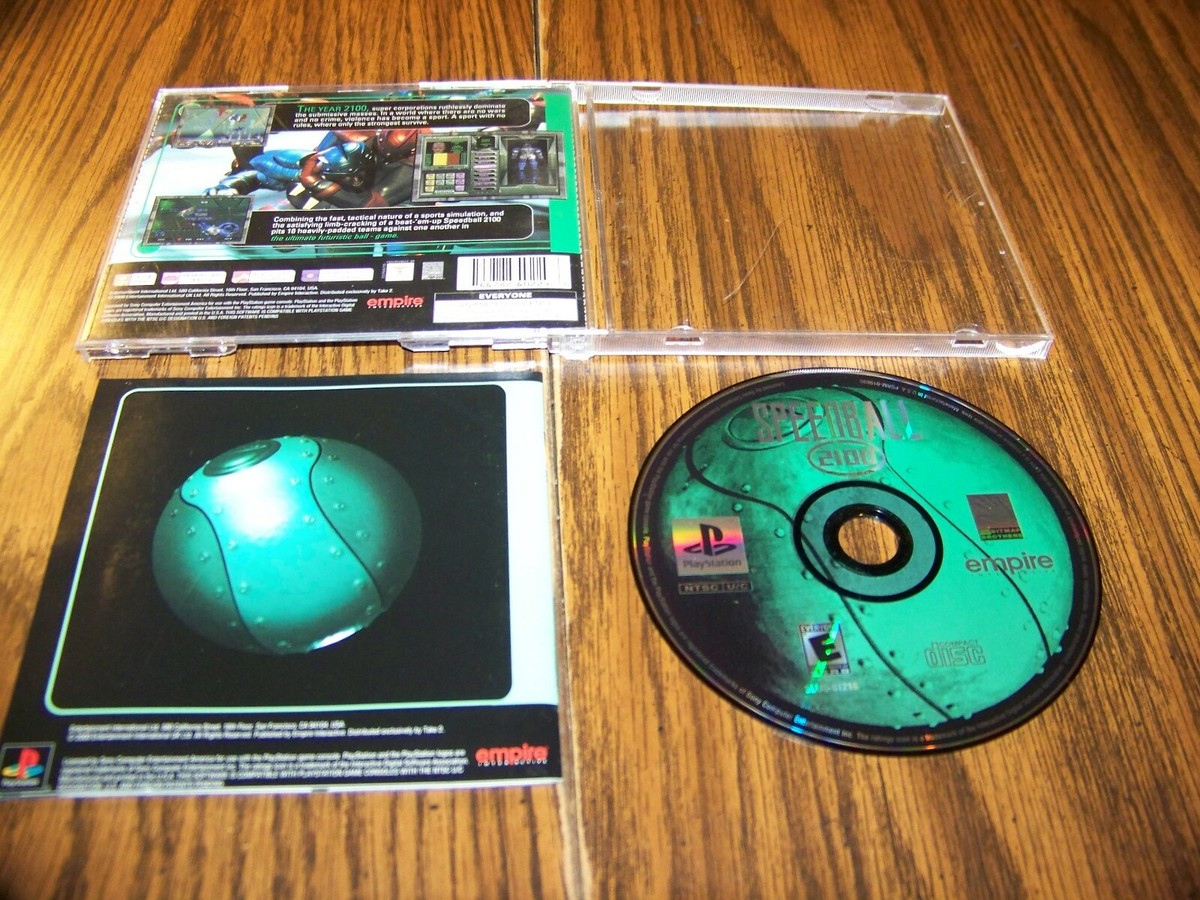 Speedball 2000 Pour PlayStation 1 (PS1) - Jeu Complet, Très Bon état, Enfant