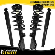 Front Complete Strut Assemblies & Rear Shocks for 2010-2017 Chevrolet Equinox