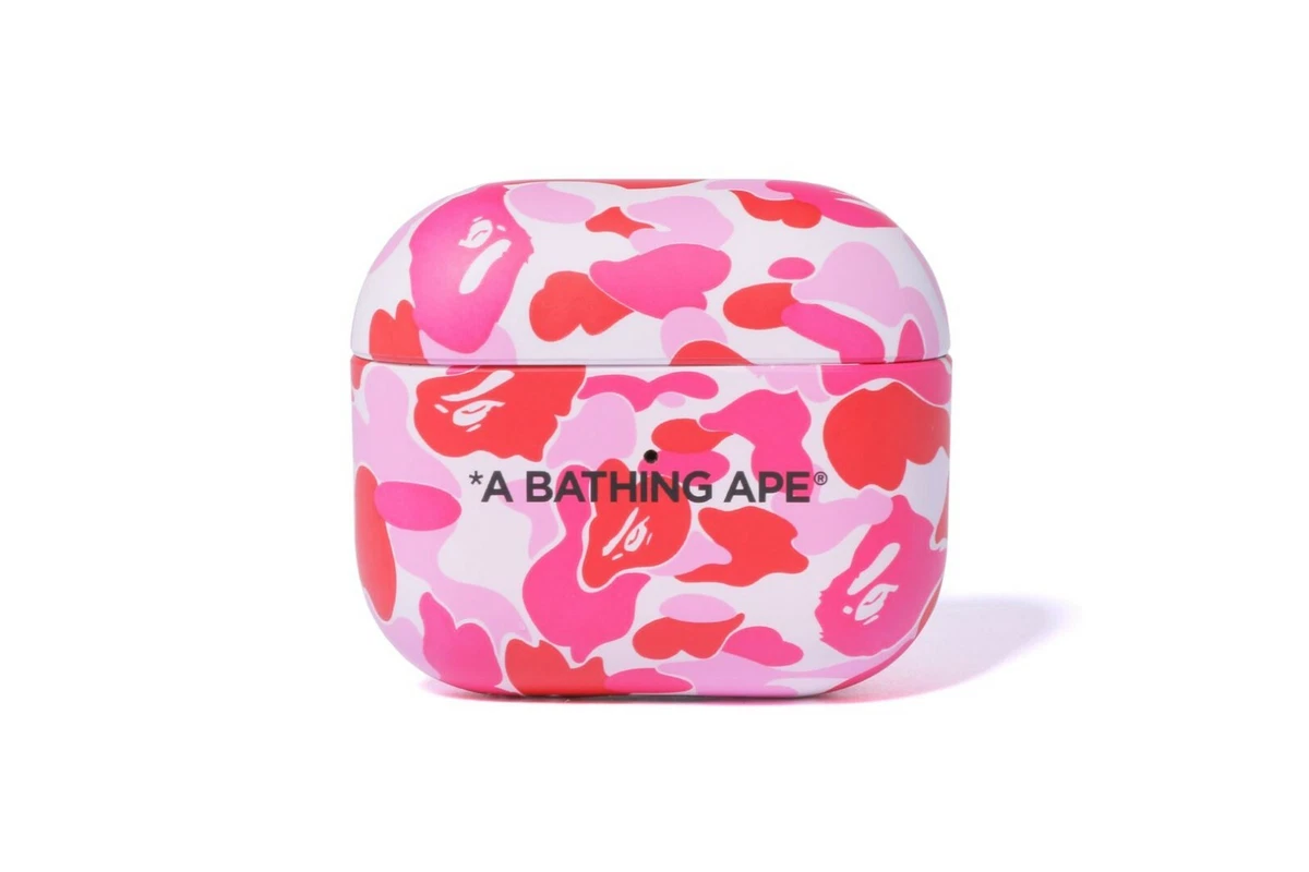 A BATHING APE ABC CAMO AIRPODS CASE Pink AirPods 3rd generation fr Bape Japan