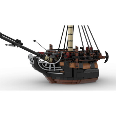 UCS-Style Pirate's Heavy Frigate Ship Modell 5733 Stück MOC-147318 Neu