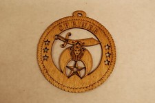 Shriner laser cut ornament