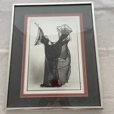 Fashion Photograh Framed Print Signed