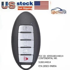 Smart Remote Key Fob for INFINITI QX60 2014-16 S180144014 7812D-S180014 5Buttons