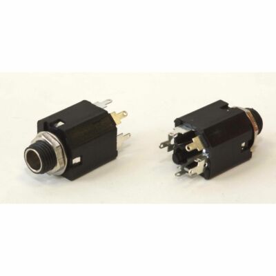 JR 1802 - PRESA JACK 6,3 MM. STEREO DA PANNELLO 301010 JR 1802 - PRESA JACK 6,3 MM. STEREO DA PANNELLO 301010