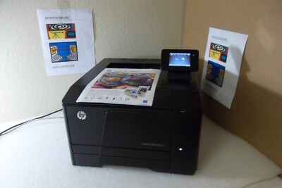 HP Color LaserJet Pro 200 M251nw Printer Wireless USB 3.5'' Touchscreen CF147A