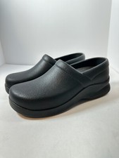 KLOGS USA Boca Clog Black Slip Resistant Non-Marking Women s Size 7 Medium EUC