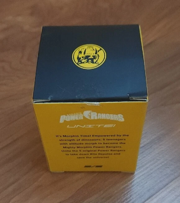 Caja de botín Power Rangers Unite 2017 exclusiva figura amarilla 2/5 Foto 4 de 4