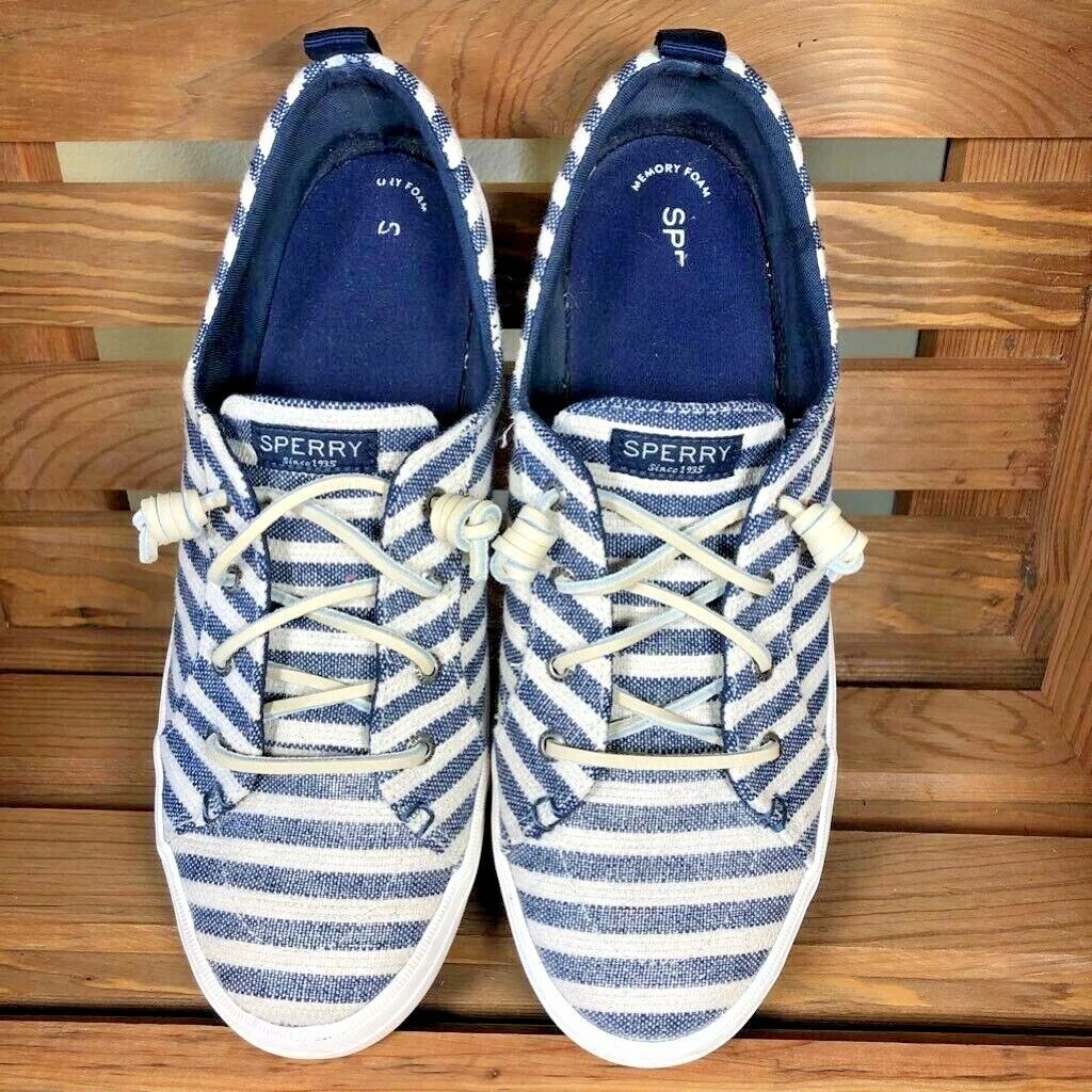 Sperry striped sneakers online
